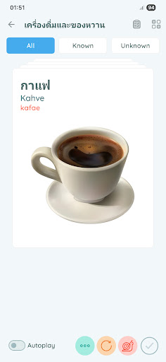 Tayca öğren - LangUp ekran görüntüsü