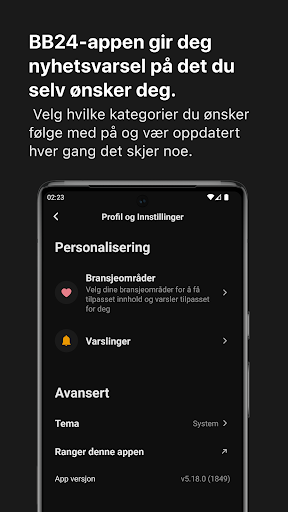 Bilbransje24 Screen 3