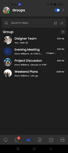 NexTap Chat Screen 3