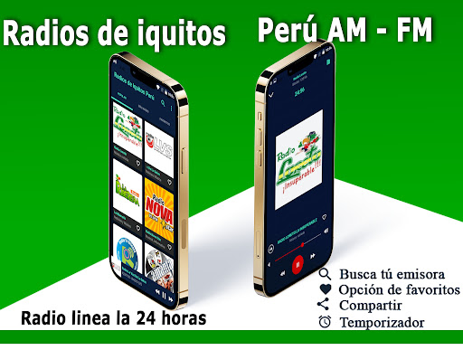 Android application Radios de Iquitos screenshort
