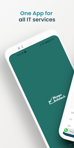 Android application Ncaps IT - Book IT Services screenshort