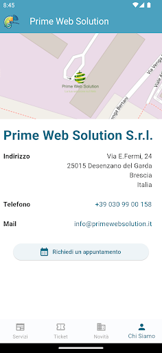 Prime Web Solution Screen 3