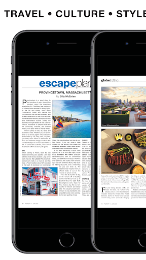 Screenshot of Passport Magazine