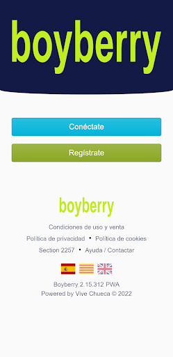 Android application Boyberry screenshort