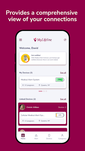 Android application My Lifeline | Lifeline Systems screenshort