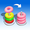 Herunterladen Color Hoop : Ring Sort ASMR 3D Installieren Sie Neueste APK Downloader
