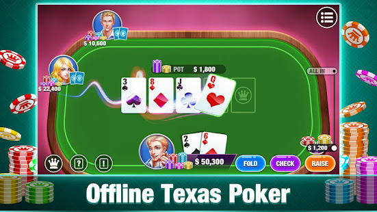 Texas Holdem Poker Offline MOD APK (Premium/Unlocked) screenshots 1