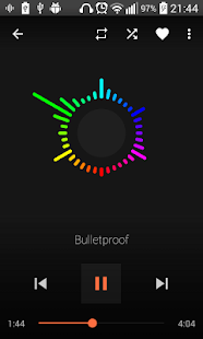AudioVision Music Player Screenshot