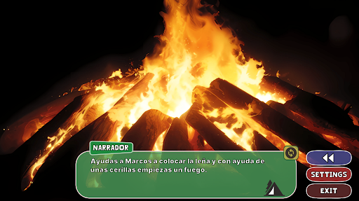 Android application Learn Spanish Reading screenshort