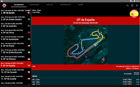 Screenshot 8 Calendario de Carreras 2023 android