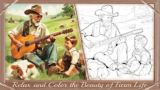 Game screenshot Farm Country Color By Number mod apk