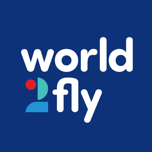 World2Fly logo