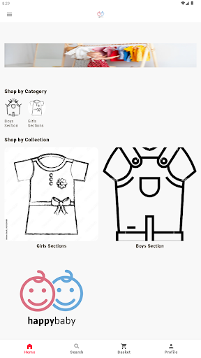 Android application happybaby iq screenshort