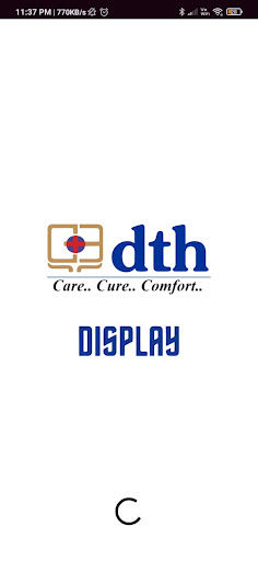 Android application DTH Display screenshort