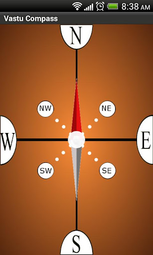 Android application Vastu Compass screenshort