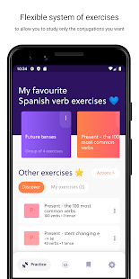 Spanish Verb Trainer: Learn verb conjugations