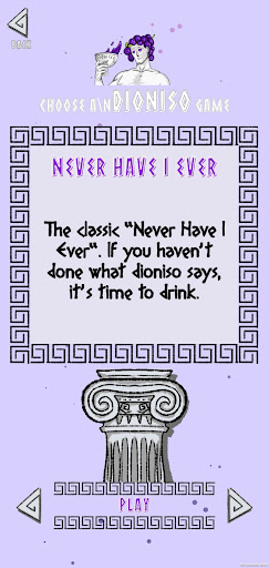 Dioniso - Drink Game Screen 2