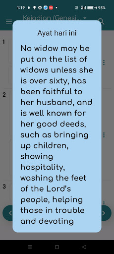 Android application Indonesian TB Bible screenshort
