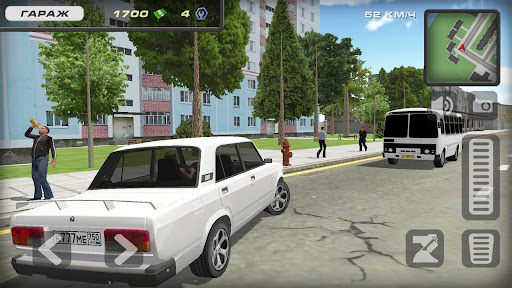 Android application Lada 2107 Russian City Driving screenshort