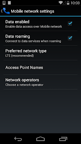 Captura 3 Mobile Networks android