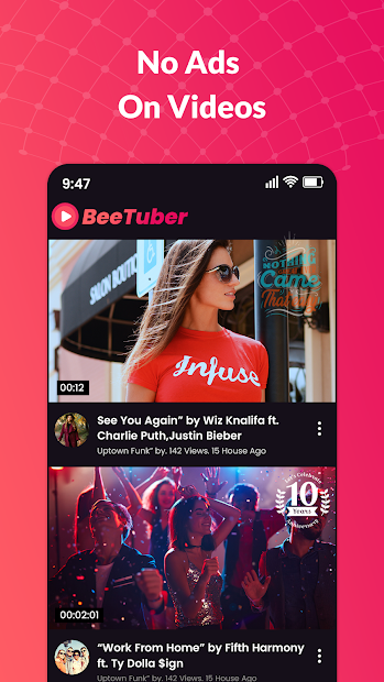 Screenshot 2 Bee Tuber : Block Ads on Video android