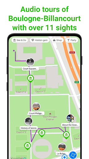 Android application Boulogne-Billancourt Guide screenshort
