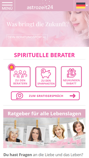 Android application astrozeit24 screenshort
