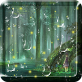 Fireflies Drops Live Wallpaper icon