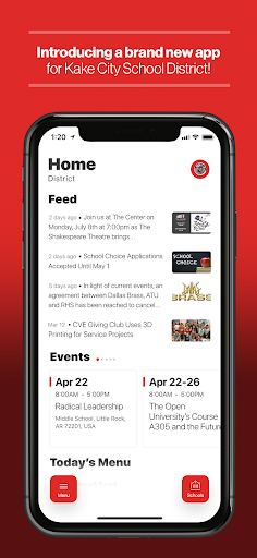 Android application Kake City School District screenshort
