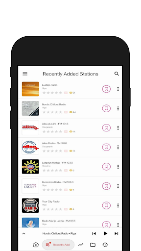 Latvia Radio Stations Screen 3