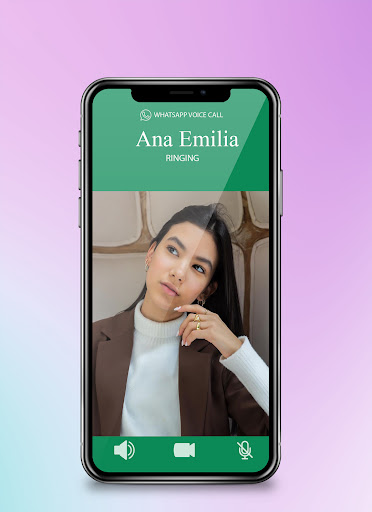 Ana Emilia video call me Screen 3