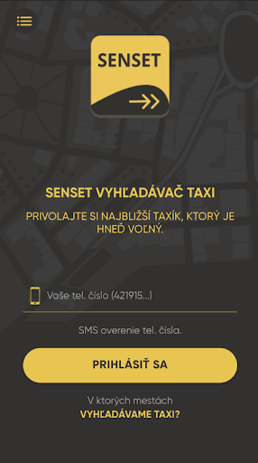 Android application Senset screenshort