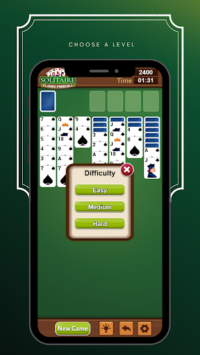 Android application Solitaire Classic Freecell screenshort