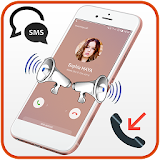 Caller name & SMS sender talker icon