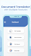screenshot of PDF & File Translator App