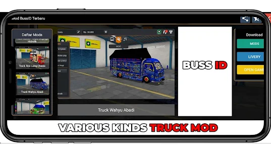 Mod BussID Truck Oleng Lengkap