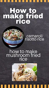 How to make fried rice