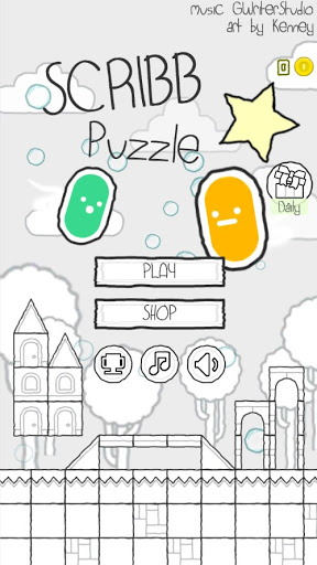 Android application ScribbPuzzle screenshort