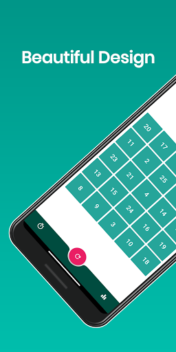 Android application One to 50 screenshort