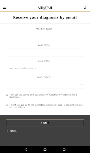 Screenshot of K Profile