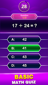 Math Trivia - Quiz Puzzle Game  screenshots 1