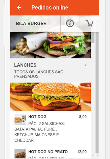 Bila Burger Screen 2