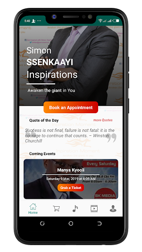Simon Ssenkaayi Inspirations Screen 2