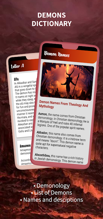 Demons Dictionary - Demonology - 1.0.5 - (Android)