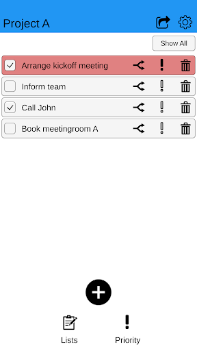 TaskSpace Pro Screen 2