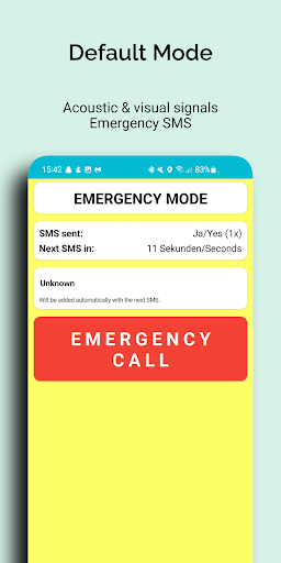 Emergency Mode - Emergency App Screen 3