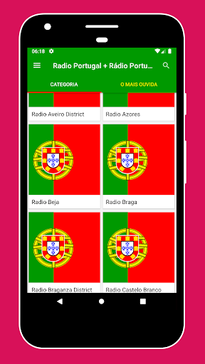 Radio Portugal + Radio Online Screen 2