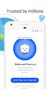 VPN Free - Betternet Hotspot VPN & Private Browser Screenshot