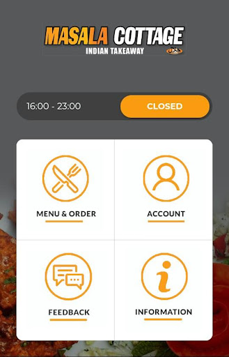 Android application Masala Cottage screenshort