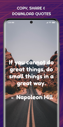 Motivational & Positive Quotes Screen 2